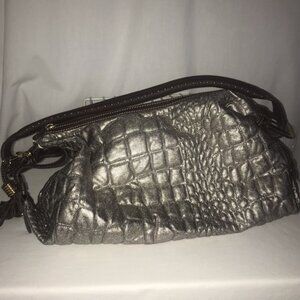 Kate Landry metallic hobo bag